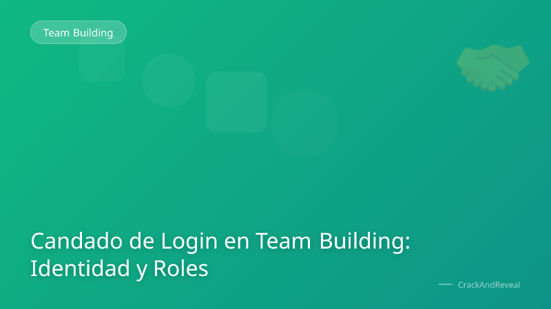 Candado de Login en Team Building: Identidad y Roles