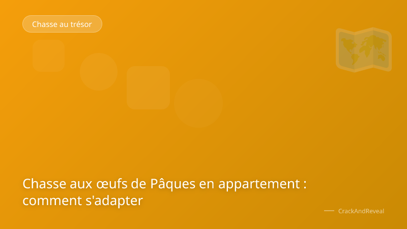 Chasse aux œufs de Pâques en appartement : comment s'adapter