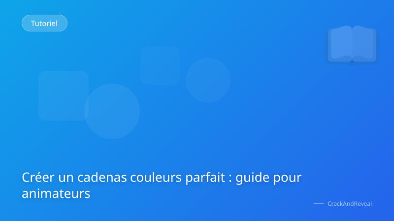 Créer un cadenas couleurs parfait : guide pour animateurs