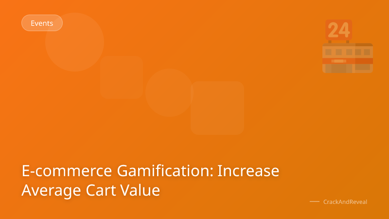 E-commerce Gamification: Increase Average Cart Value