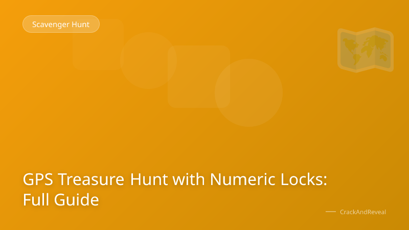 GPS Treasure Hunt with Numeric Locks: Full Guide