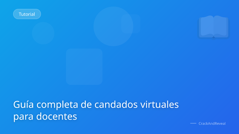 Guía completa de candados virtuales para docentes