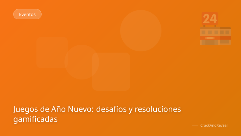 Juegos de Año Nuevo: desafíos y resoluciones gamificadas