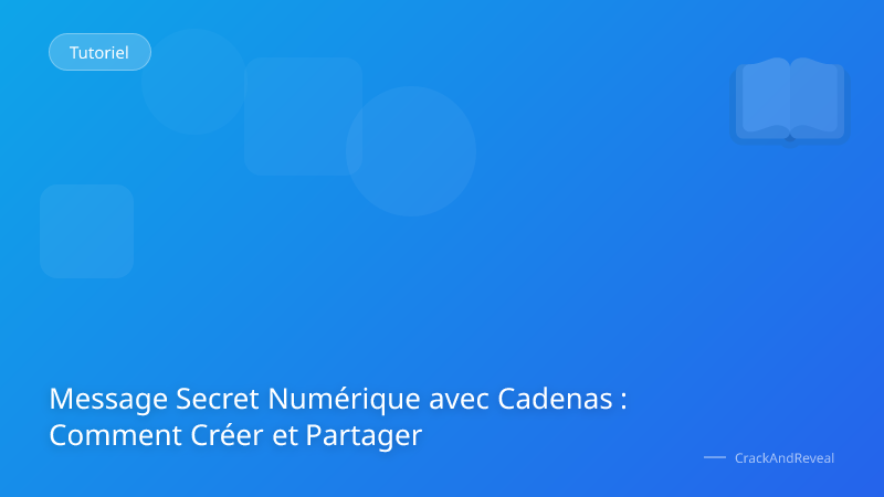 Message Secret Numérique avec Cadenas : Comment Créer et Partager