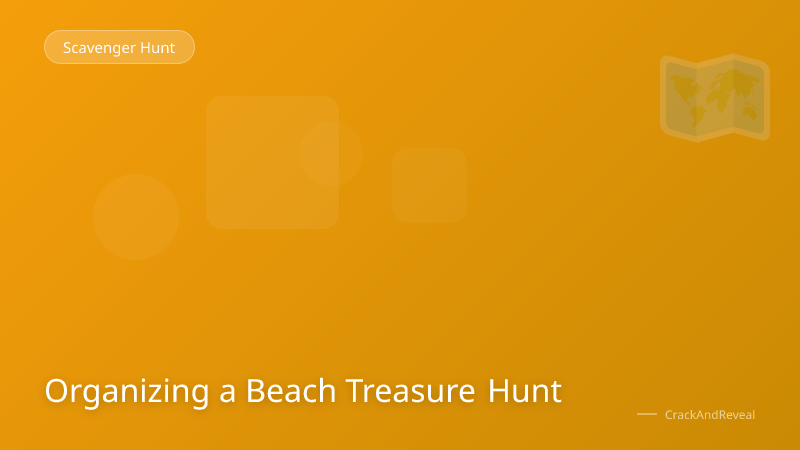 Organizing a Beach Treasure Hunt
