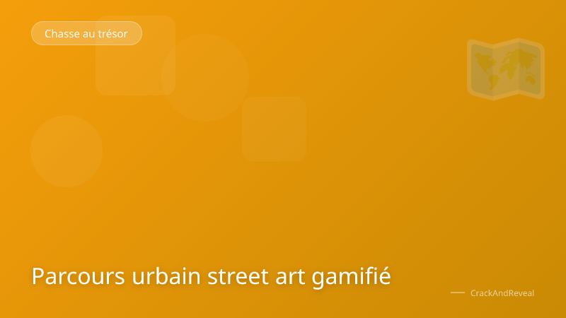 Parcours urbain street art gamifié