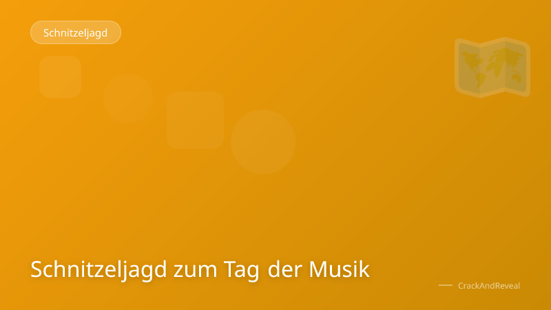 Schnitzeljagd zum Tag der Musik