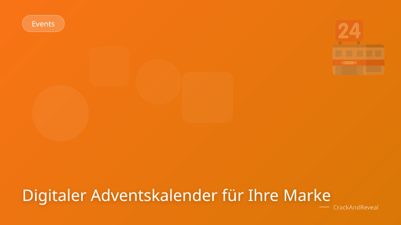 Digitaler Adventskalender für Ihre Marke