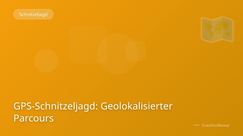 GPS-Schnitzeljagd: Geolokalisierter Parcours