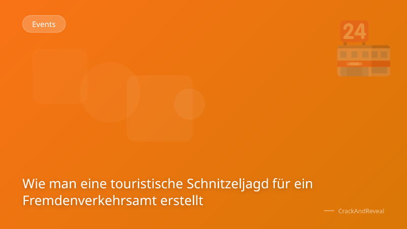 Wie man eine touristische Schnitzeljagd für ein Fremdenverkehrsamt erstellt