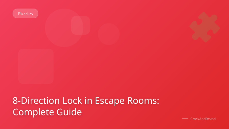 8-Direction Lock in Escape Rooms: Complete Guide