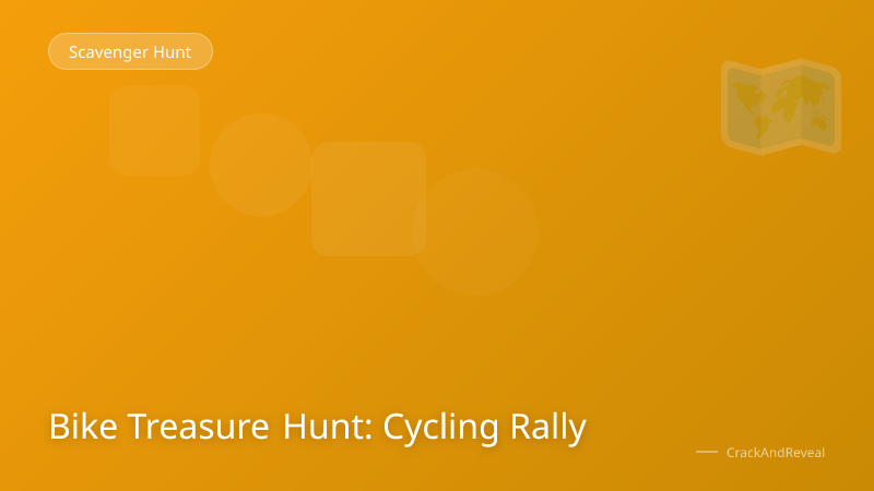 Bike Treasure Hunt: Cycling Rally