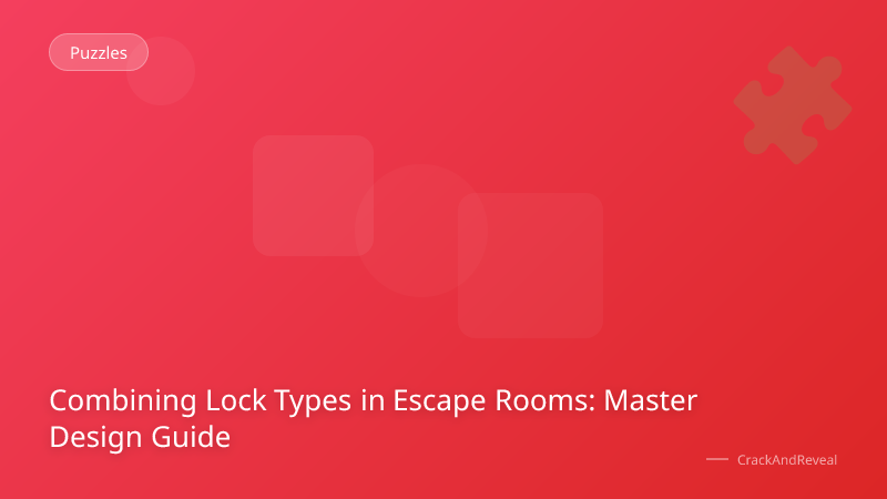 Combining Lock Types in Escape Rooms: Master Design Guide