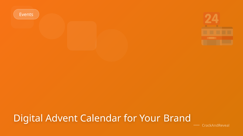 Digital Advent Calendar for Your Brand