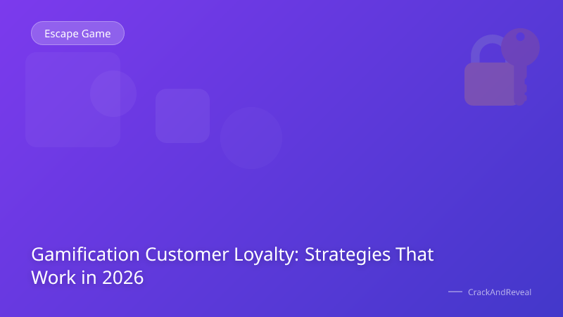 Gamification Customer Loyalty: Strategies That Work in 2026