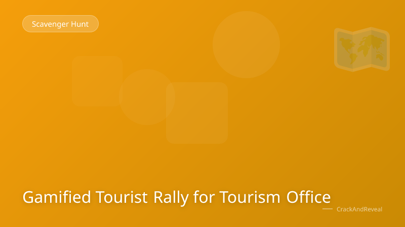 Gamified Tourist Rally for Tourism Office
