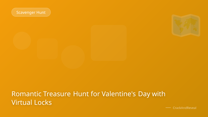 Romantic Treasure Hunt for Valentine's Day with Virtual Locks