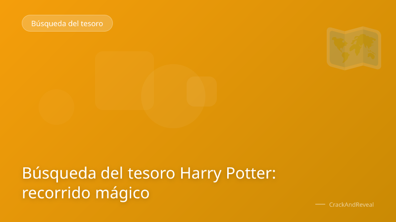Búsqueda del tesoro Harry Potter: recorrido mágico