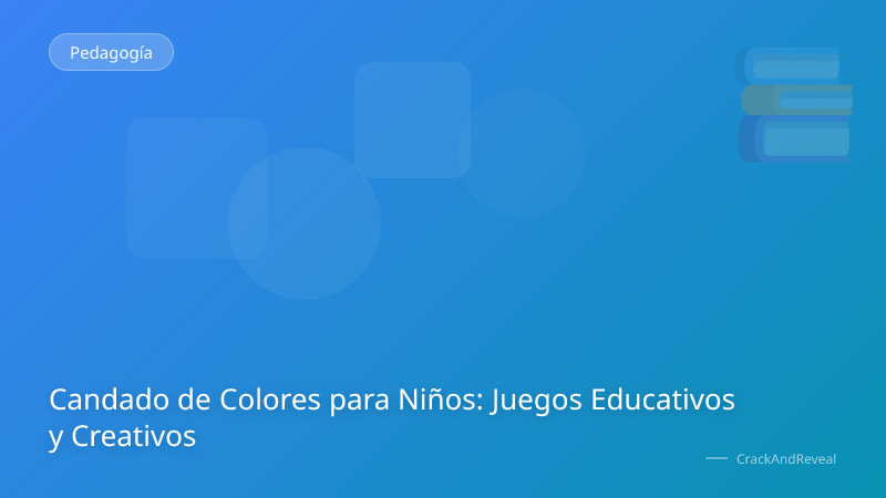 Candado de Colores para Niños: Juegos Educativos y Creativos