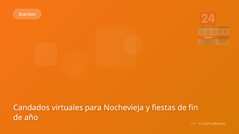 Candados virtuales para Nochevieja y fiestas de fin de año