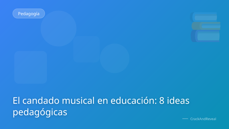 El candado musical en educación: 8 ideas pedagógicas