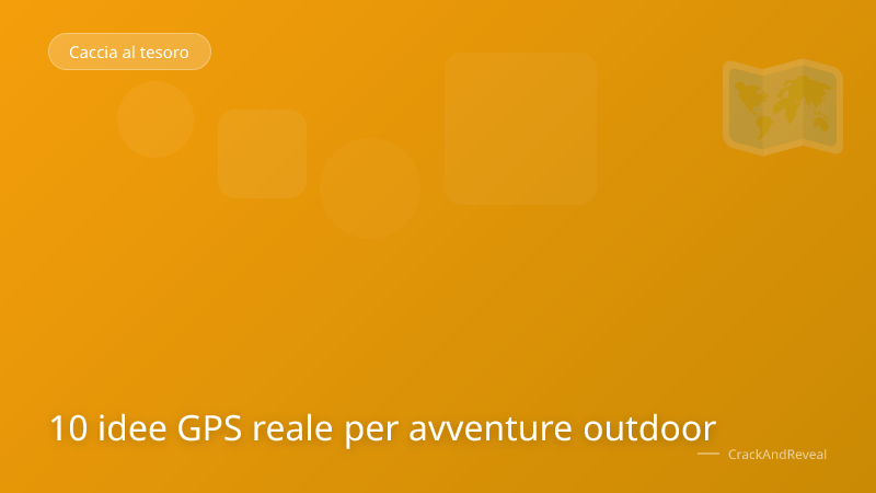 10 idee GPS reale per avventure outdoor
