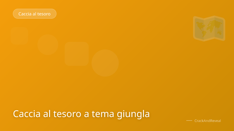 Caccia al tesoro a tema giungla