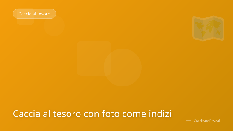 Caccia al tesoro con foto come indizi