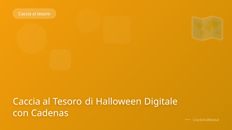 Caccia al Tesoro di Halloween Digitale con Cadenas