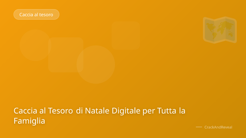 Caccia al Tesoro di Natale Digitale per Tutta la Famiglia