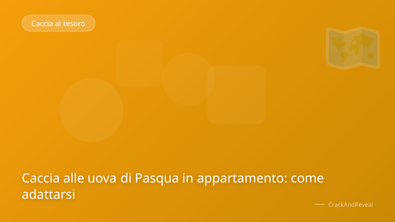 Caccia alle uova di Pasqua in appartamento: come adattarsi