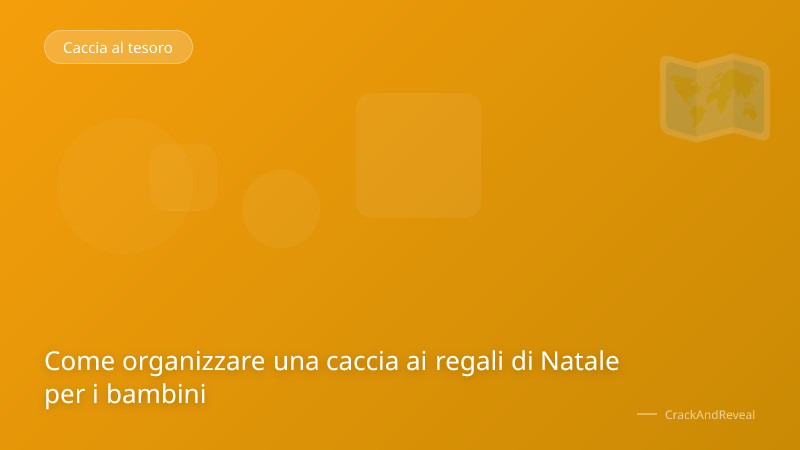 Come organizzare una caccia ai regali di Natale per i bambini