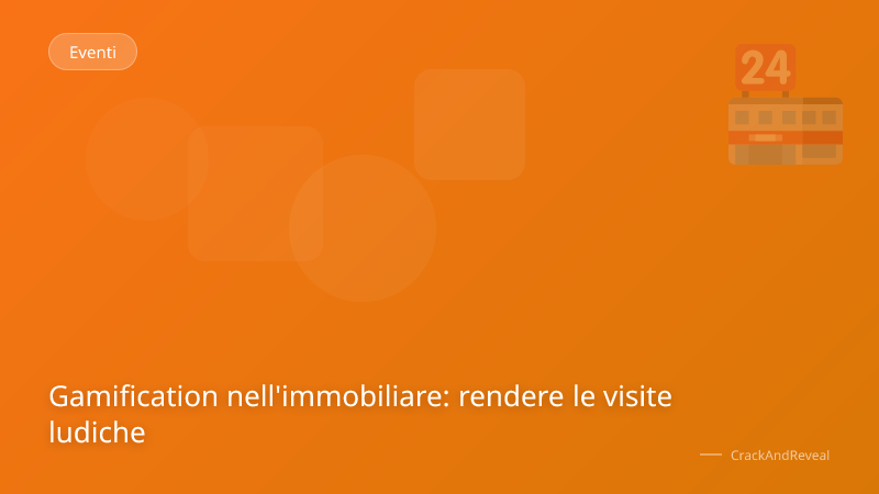 Gamification nell'immobiliare: rendere le visite ludiche