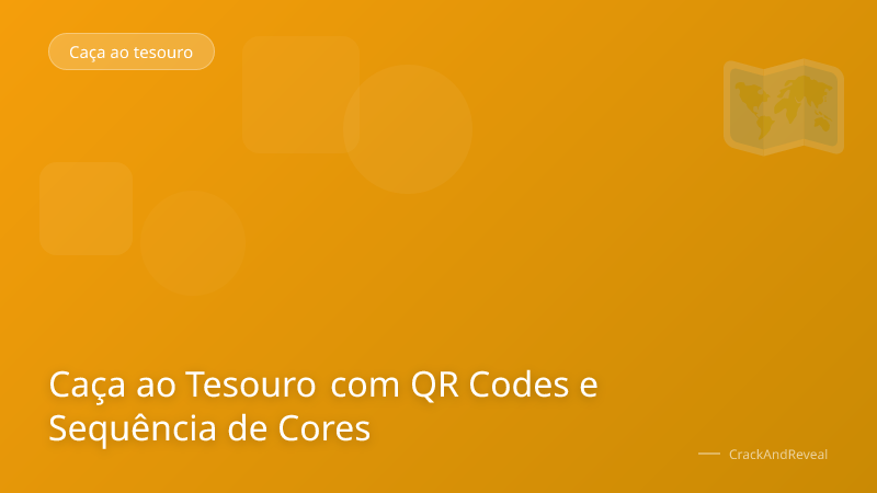 Caça ao Tesouro com QR Codes e Sequência de Cores