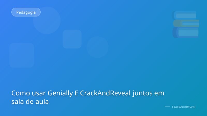 Como usar Genially E CrackAndReveal juntos em sala de aula