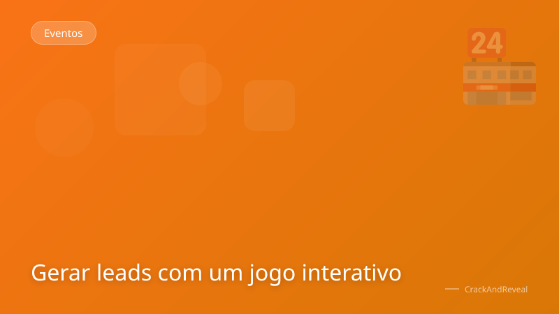 Gerar leads com um jogo interativo